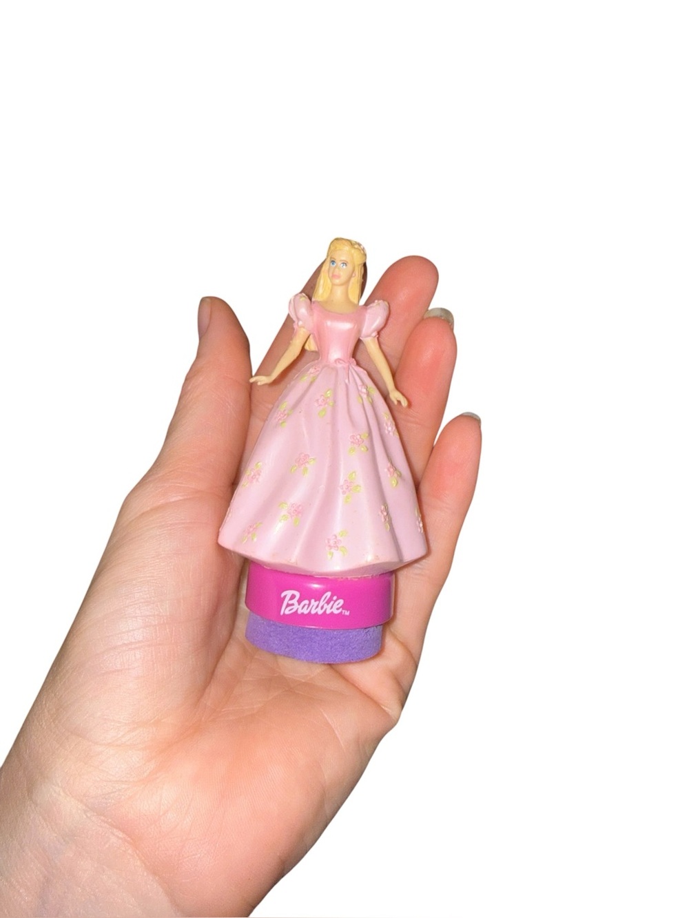 Vintage Barbie stamper figure